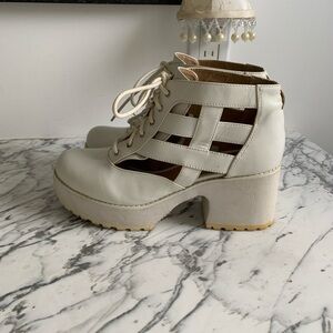 Leather Bootie Shoes 7